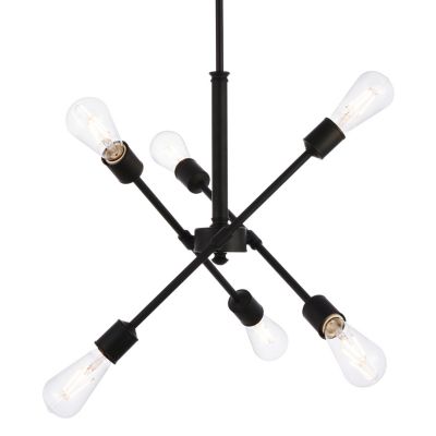 Huxe Azel Chandelier - Color: Brass - Size: 10 light