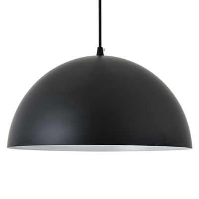 Huxe Forta Pendant Light - Color: Black - Size: Medium