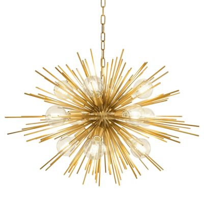 Eichholtz Boivin Chandelier - Color: Brass - Size: 12 light - 110207UL