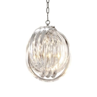 Eichholtz Marco Polo Pendant Light - Color: Clear - Size: Small - 109840UL