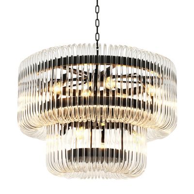 Eichholtz Sutton Chandelier - Color: Bronze - Size: 15 light - 112154UL