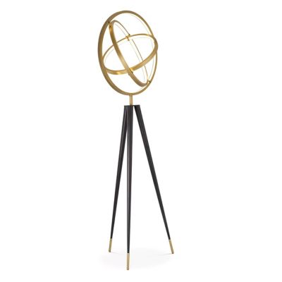 Eichholtz Cassini LED Floor Lamp - Color: Brass - 113207UL