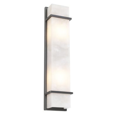 Eichholtz Spike Wall Sconce - Color: White - Size: Large - 114444UL