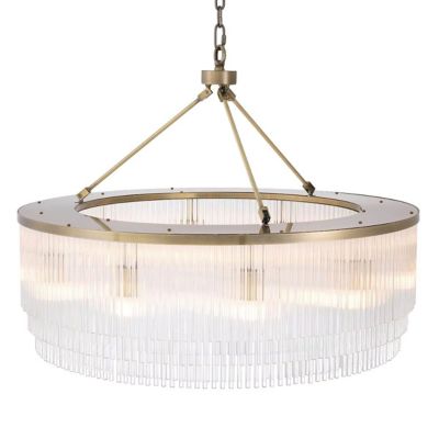 Eichholtz Hector Chandelier - Color: Bronze - Size: Large - 114378UL