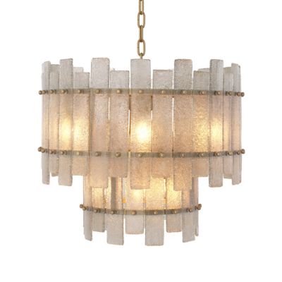 Eichholtz Caprera Chandelier - Color: Brass - Size: 10 light - 115078UL