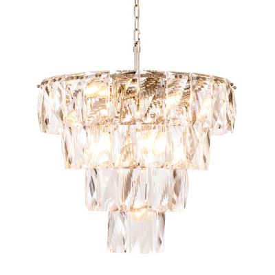 Eichholtz Amazone Chandelier - Color: Silver - Size: 14 light - 112638UL