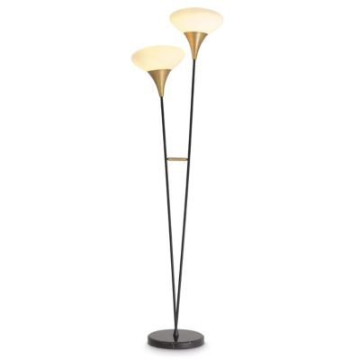 Eichholtz Duco Floor Lamp - Color: Brass - Size: 2 light - 115358UL