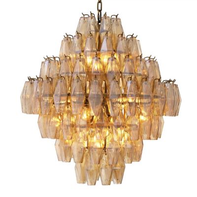 Eichholtz Benini Chandelier - Color: Clear - Size: Large - 115170UL