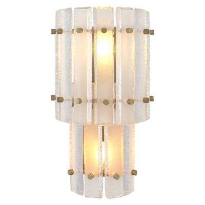 Eichholtz Blason Double Wall Sconce - Color: White - Size: 2 light - 115669