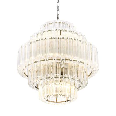 Eichholtz Vittoria Chandelier - Color: Silver - Size: Medium - 111122UL