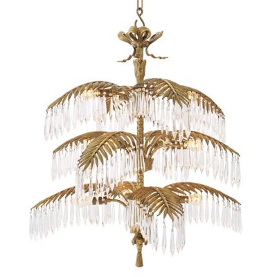 Eichholtz Hildebrandt Chandelier - Color: Brass - Size: Large - 112273UL