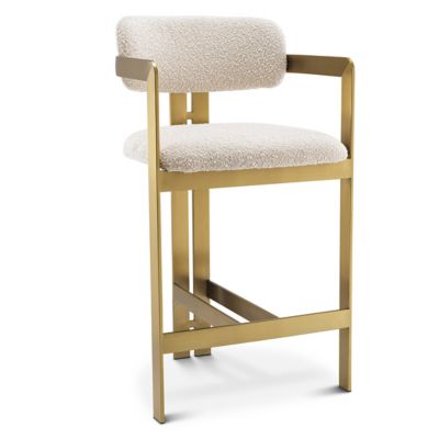 Eichholtz Donato Counter Stool - Color: Brass - A115049