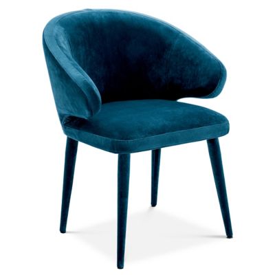 Eichholtz Cardinale Dining Chair - Color: Blue - A112067