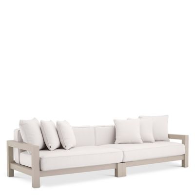 Eichholtz Cap-Antibes Outdoor Sofa - Color: Beige - 113651