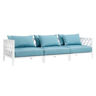 Eichholtz Ocean Club Outdoor Sofa - Color: White - 112743