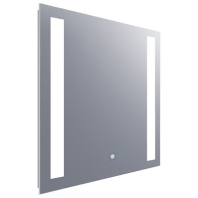 Electric Mirror Fusion Lighted Mirror - Color: Silver - Size: 36 x 36 