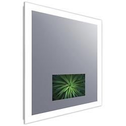 Silhouette Lighted Mirror with Television