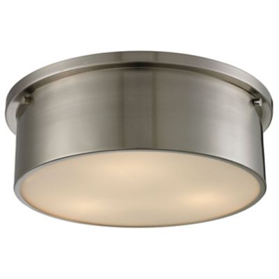 Elk Home Simpson Flushmount Light - Color: Clear - Size: Large - 11821/3