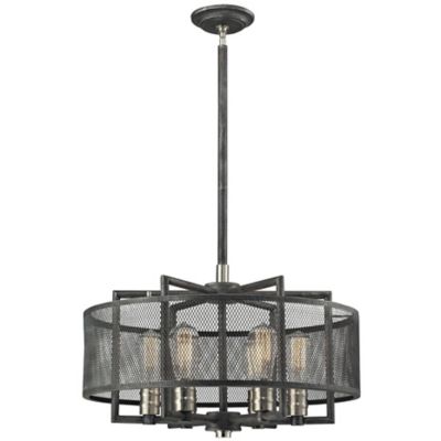 Elk Home Slatington Chandelier - Color: Bronze - Size: 6 light - 31238/6