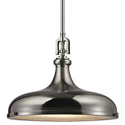 Rutherford Pendant (Brushed Nickel/18 In) - OPEN BOX RETURN
