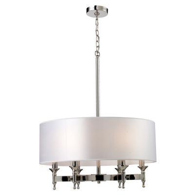 Elk Home Pembroke 10162 Chandelier - Color: Polished Nickel - 10162/6