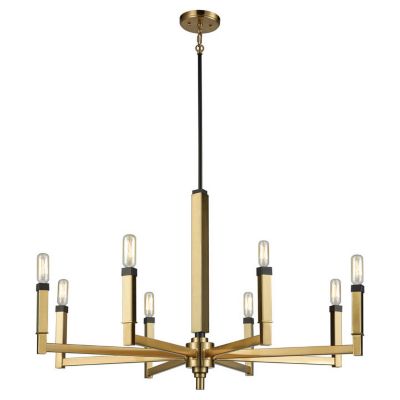 Elk Home Mandeville Chandelier - Color: Brass - Size: 8 light - 67758/8