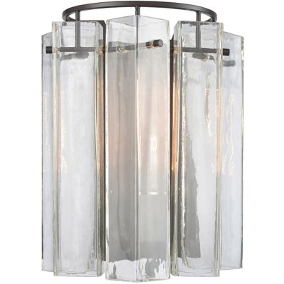Cubic Glass Wall Sconce