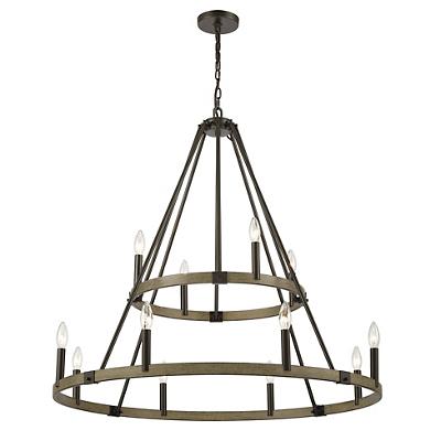 Transitions 2-Tier Chandelier