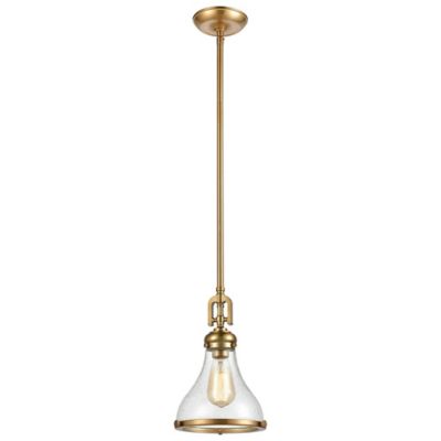 Rutherford Mini Pendant Light - Color: Clear - Size: 1 light - Elk Home 57370/1