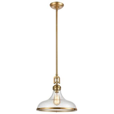 Rutherford Pendant Light - Color: Clear - Size: 1 light - Elk Home 57371/1