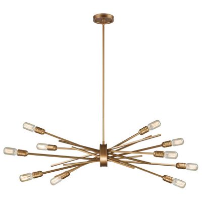 Elk Home Xenia Chandelier - Color: Gold - Size: 10 light - 66972/10