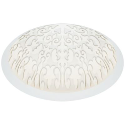 Visual Comfort Architectural Fleur 12 Inch Reflections LED Trim in White, Size: 12 ines