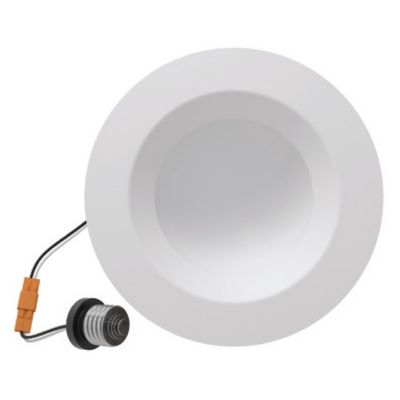 Visual Comfort Architectural Skye 6 Inch Reflections Retrofit LED Trim in White, Size: 6 ines