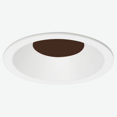 Visual Comfort Architectural 2 Inch Round Beveled LED Trim in Bronze, Size: 2 ines