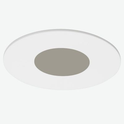 Visual Comfort Architectural 2 Inch Round Flat Flanged LED Trim - Color: Si