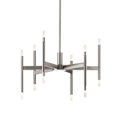 Visual Comfort Studio TOB by Thomas O'Brien TC10524BBS Beckham Modern 24  Light 23 Inch Multi Tier Chandelier in Burnished Brass