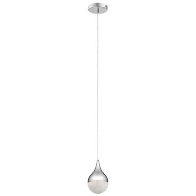 Elan Lighting Kiss LED Mini Pendant Light - Color: Silver - 83946