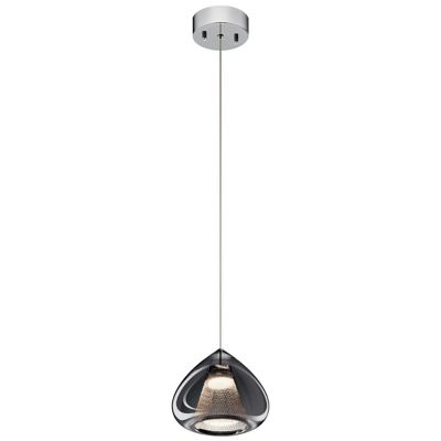 Elan Lighting Zin LED Mini Pendant Light - Color: Grey - Size: Small - 8402