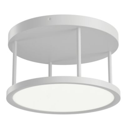 Elan Lighting Lavi LED Semi-Flushmount Light - Color: White - 84319WH