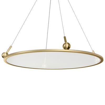 Elan Lighting Jovian LED Chandelier - Color: Gold - Size: 1 light - 84314CG