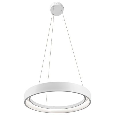 Elan Lighting Fornello LED Pendant Light - Color: White - Size: Large - 834