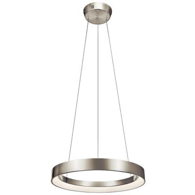 Elan Lighting Fornello LED Pendant Light - Color: Silver - Size: Large - 83