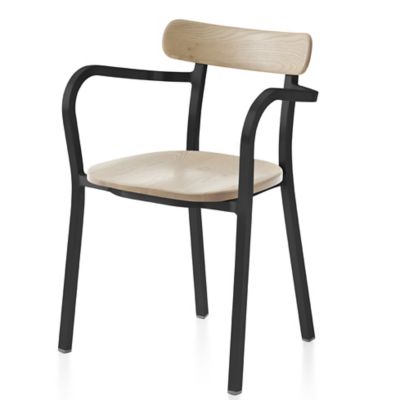 Emeco Utility Arm Chair - Color: Brown - Utility AC PCBL Ash