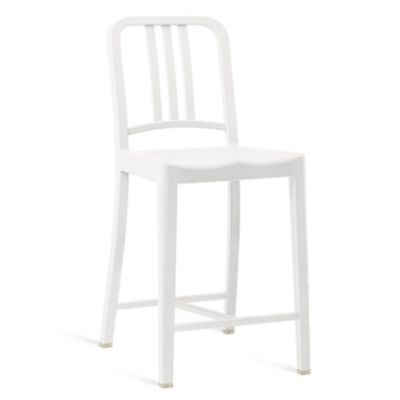 EMC888253 Emeco 111 Navy Stool - Color: White - Size: Counte sku EMC888253