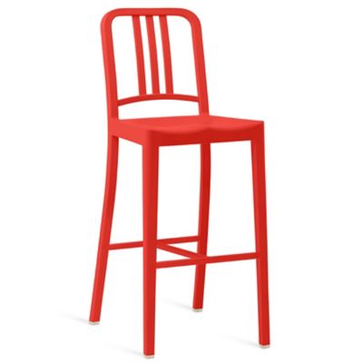 EMC888252 Emeco 111 Navy Stool - Color: Red - Size: Bar - 11 sku EMC888252