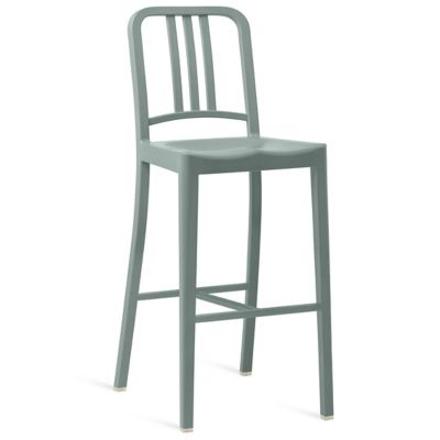 EMC2365305 Emeco 111 Navy Stool - Color: Blue - Size: Bar - 1 sku EMC2365305