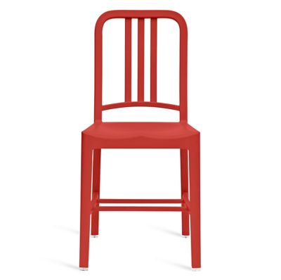 Emeco 111 Navy Chair - Color: Red - 111 NAVY CHAIR RED