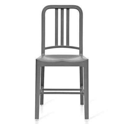 Emeco 111 Navy Chair - Color: Black - 111 NAVY CHAIR FLINT