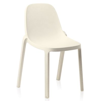 Emeco Broom Stacking Chair - Color: White - BROOM WHITE