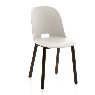 Emeco Alfi Chair, High Back - Color: White - ALFI18DAHWHITE